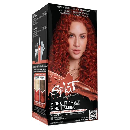 Midnight Semi-Permanent at Home Hair Color Kit for Brunettes