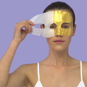 Gold Hydrogel Face Mask - 10 Pack