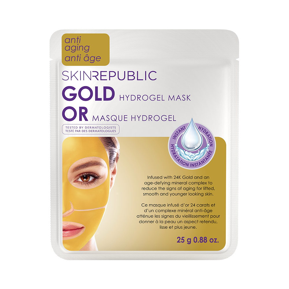 Gold Hydrogel & Retinol Hydrogel Face Mask