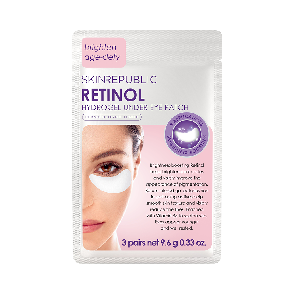 Retinol Hydrogel Under Eye Patch (3 Pairs - Biodegradable)