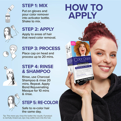 Fix & Fortify Bleach-Free Bond Rejuvenating Hair Color Remover