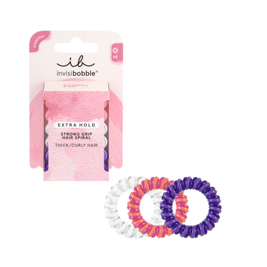 Extra Hold Hair Spirals for Thick and Curly Hair