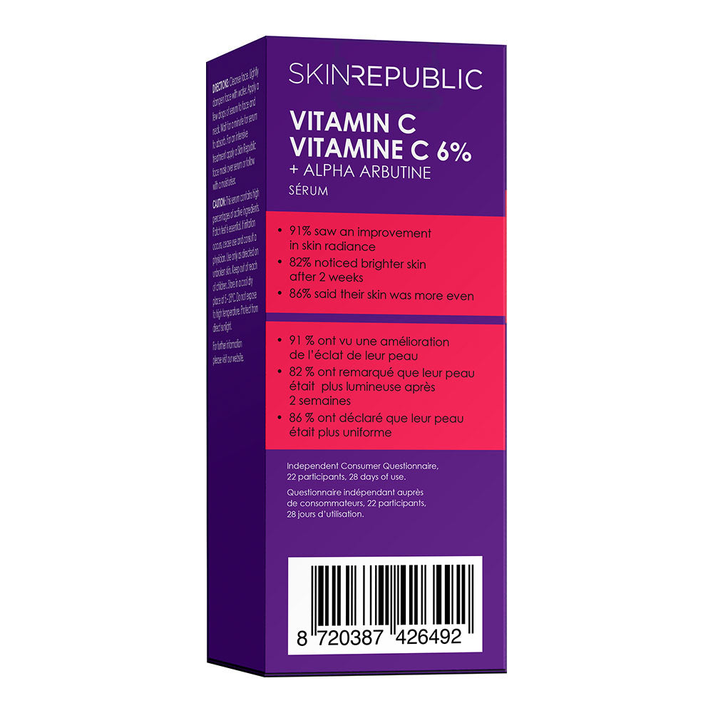 Brightening Vitamin C 6% + Alpha Arbutin Serum