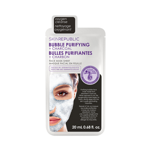 Bubble Purifying + Charcoal Face Mask