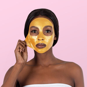 24K Gold Peel-Off Face Mask (3 Applications) - 10 Pack