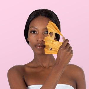 24K Gold Peel-Off Face Mask (3 Applications) - 10 Pack